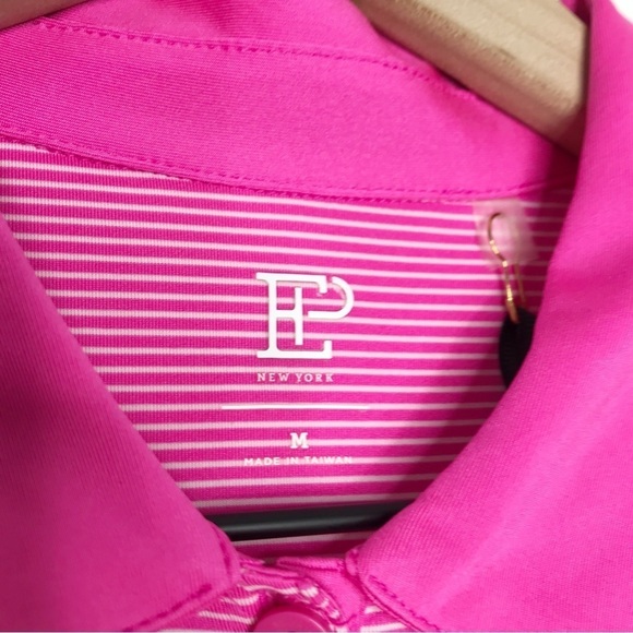 EP NY Golf Fine Stripe Polo Short Sleeve Top NWT M - Picture 4 of 8